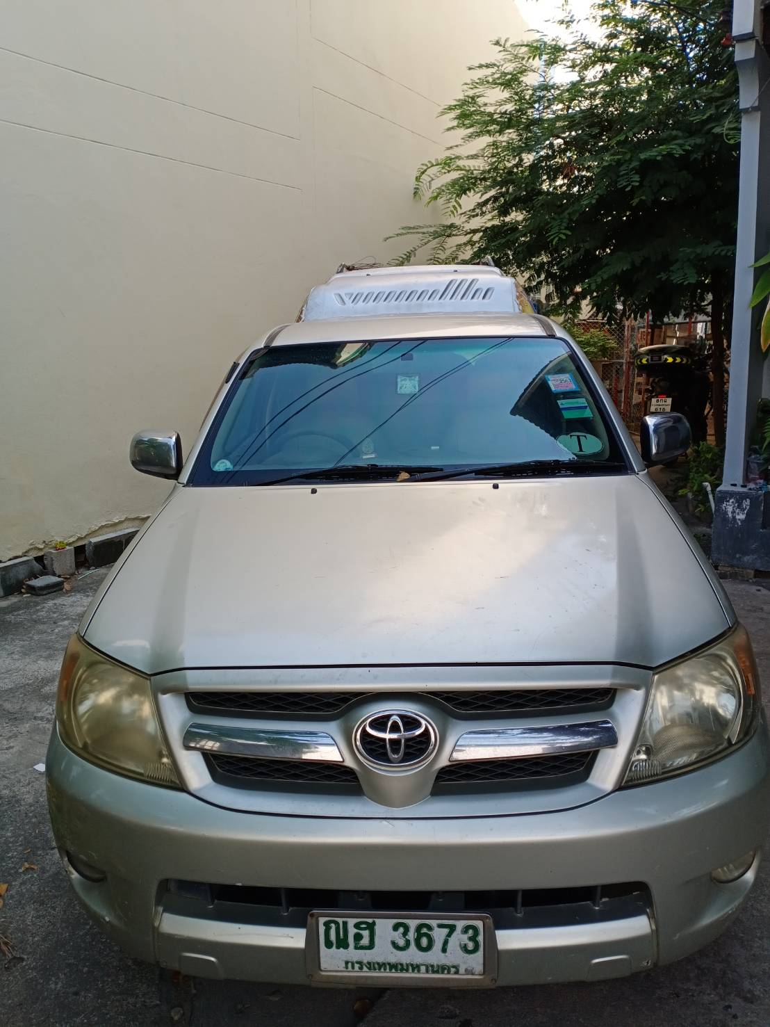 Toyota Hilux Vigo Extra cab ปี 2005 สีเทา