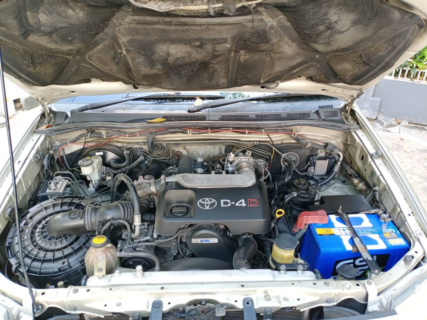Toyota Hilux Vigo Extra cab ปี 2005 สีเทา (รูปที่ 5)
