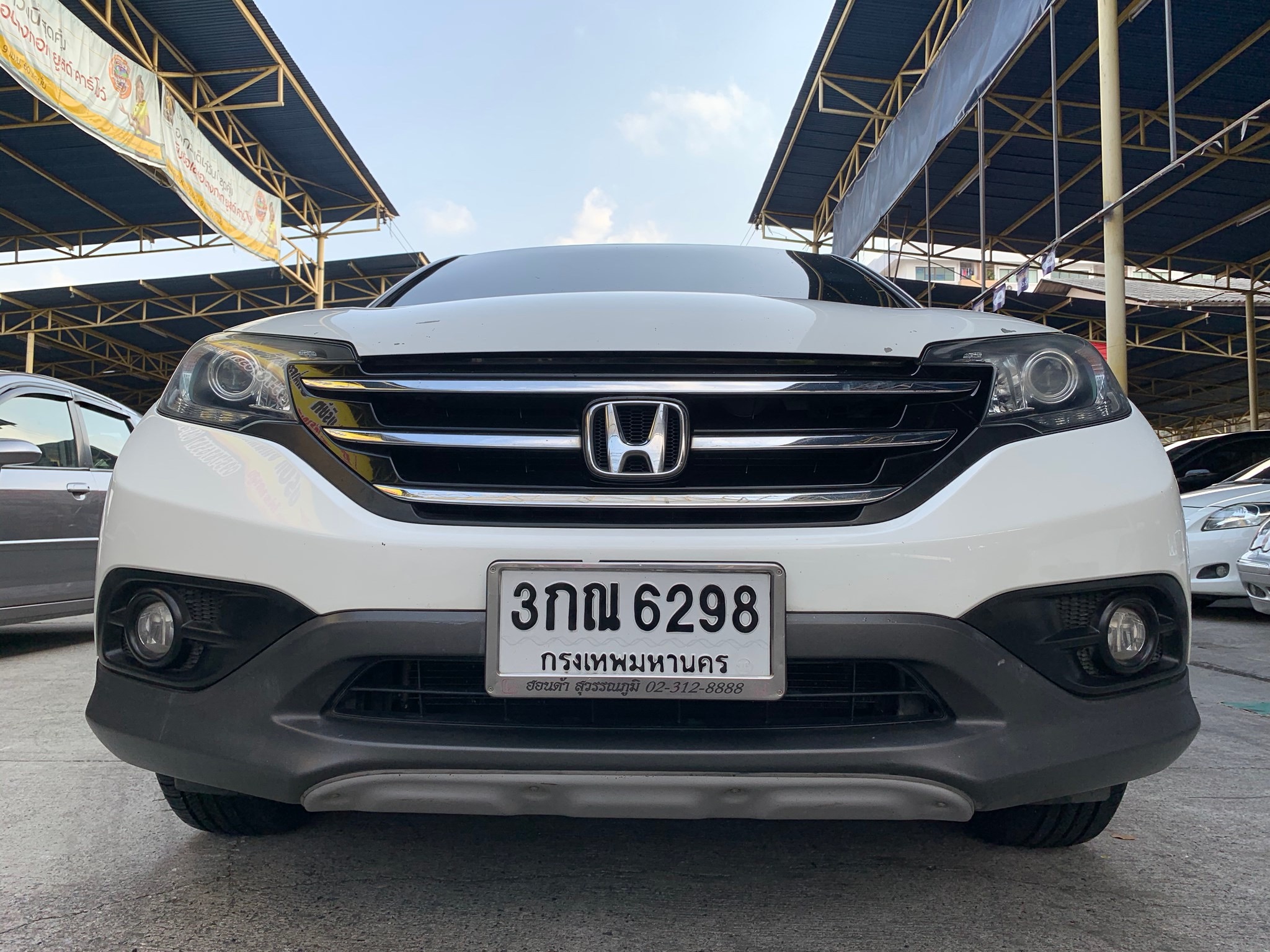 Honda CR-V ปี 2014 สีขาว (รูปที่ 2)