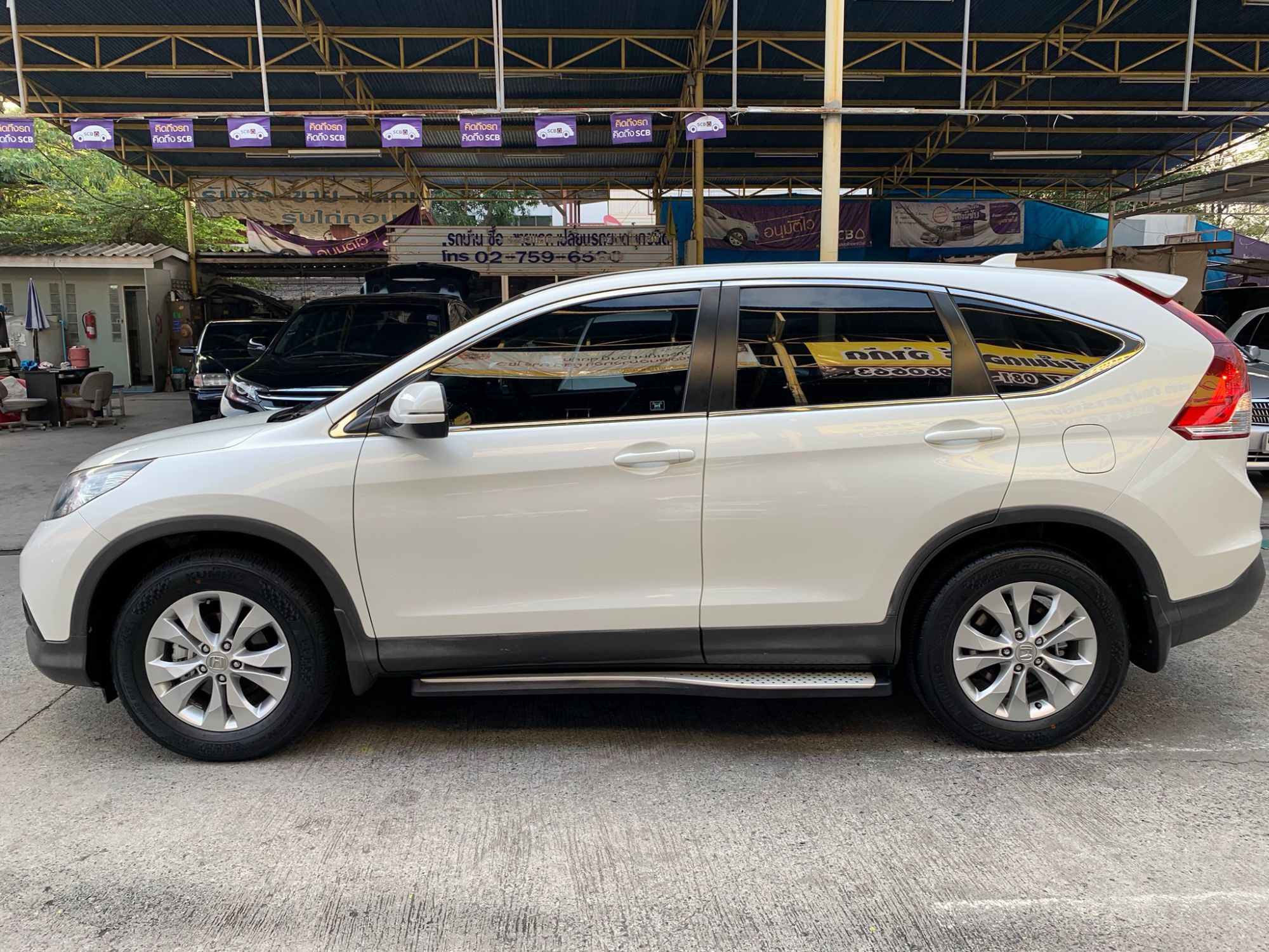 Honda CR-V ปี 2014 สีขาว (รูปที่ 4)