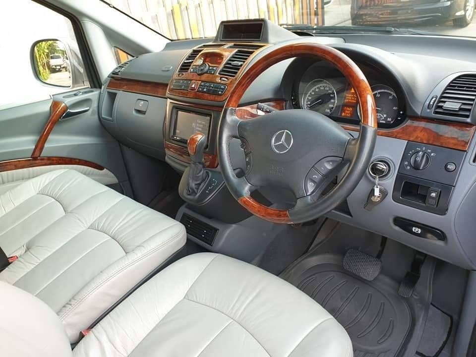 Mercedes-Benz V-Class W639 ปี 2008 สีเงิน