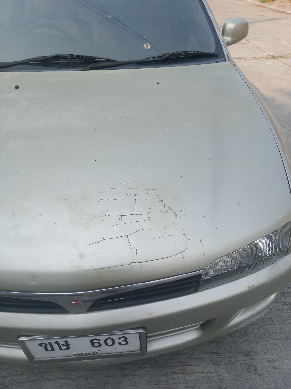 Mitsubishi Lancer ท้ายเบนซ์ ปี 1996 สีน้ำตาล (รูปที่ 2)