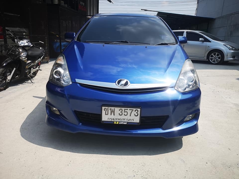 Toyota Wish ปี 2007 สีน้ำเงิน (รูปที่ 4)