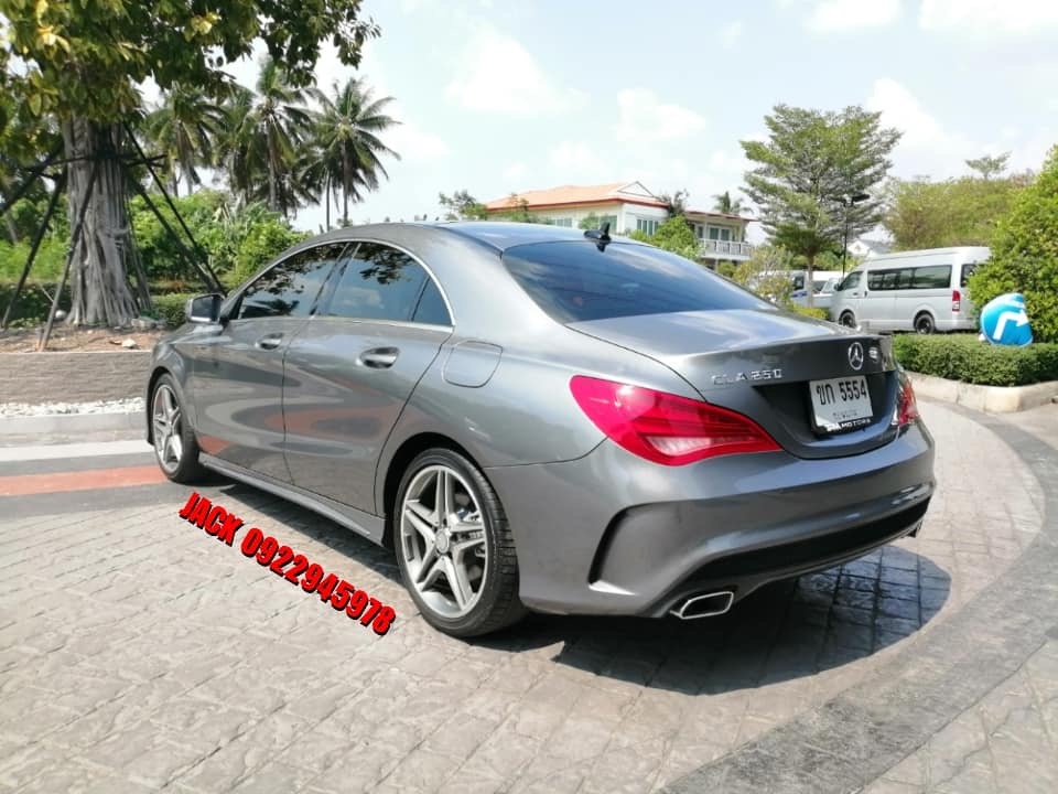 Mercedes-Benz CLA-Class C117 CLA250 ปี 2014 สีเทา (รูปที่ 3)