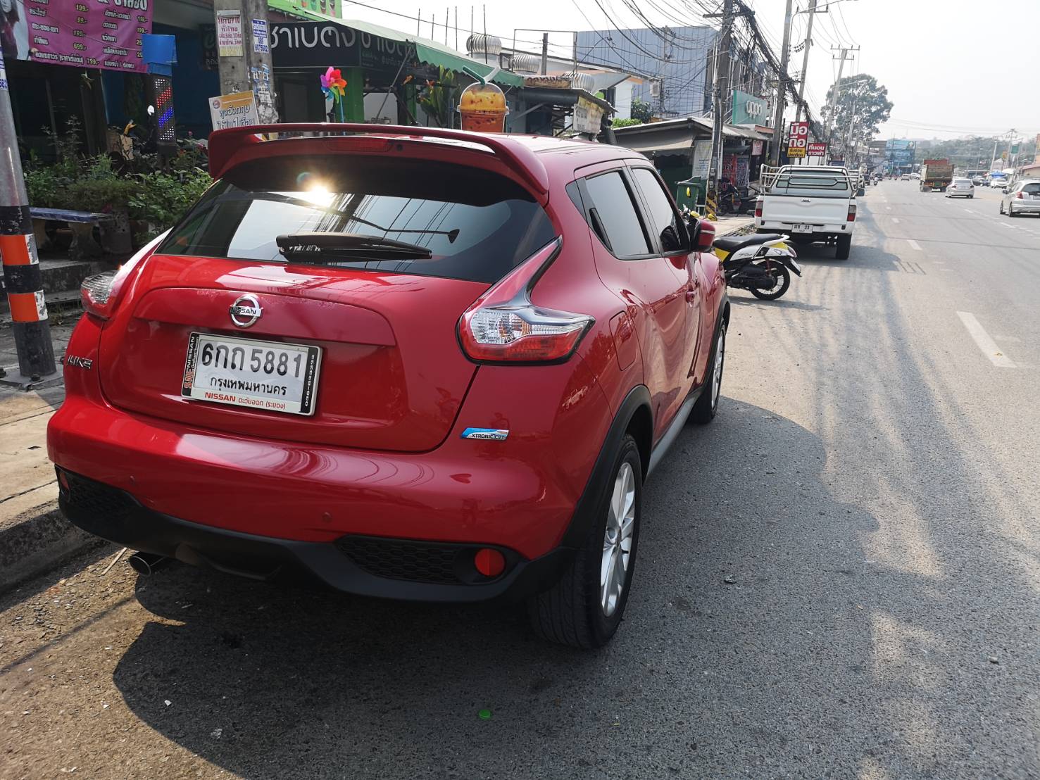 Nissan Juke ปี 2017 สีแดง (รูปที่ 2)