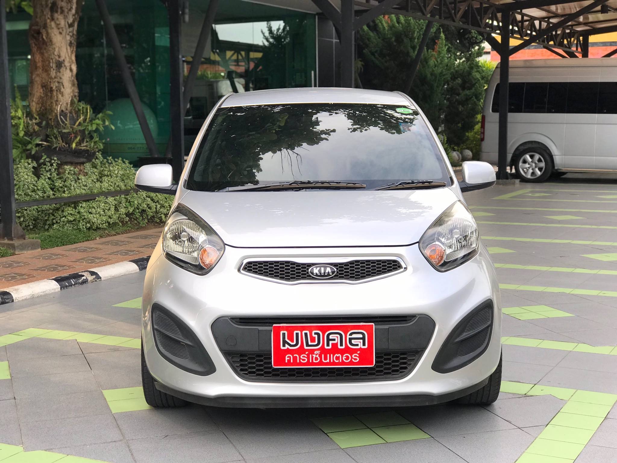 Kia Picanto Gen2 ปี 2015 สีเทา (รูปที่ 2)
