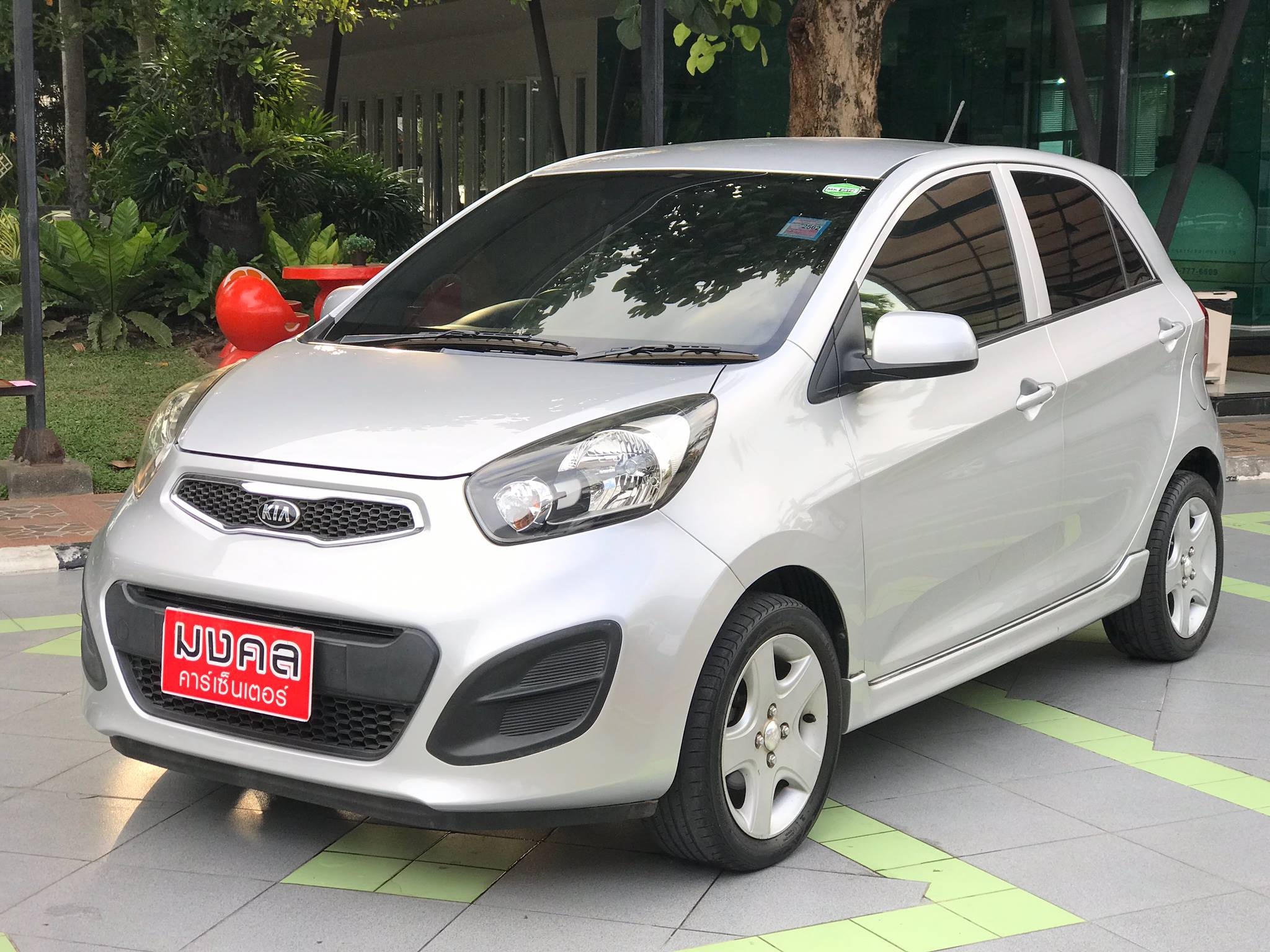 Kia Picanto Gen2 ปี 2015 สีเทา