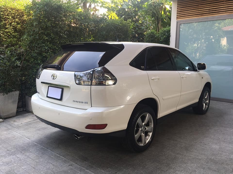Toyota Harrier ปี 2004 สีขาว (รูปที่ 4)
