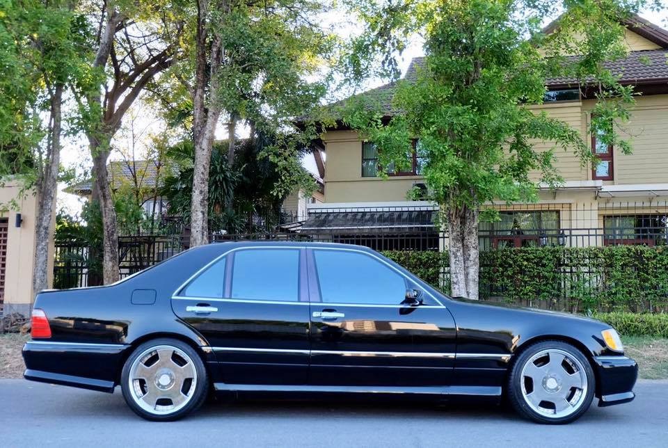 Mercedes-Benz S-Class W140 S280 ปี 1996 สีดำ (รูปที่ 4)