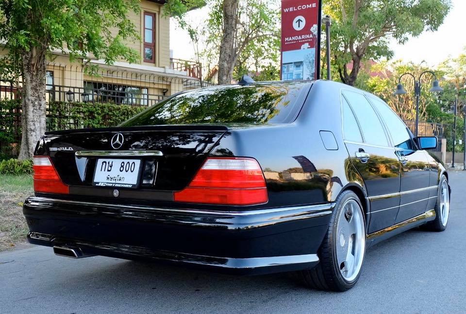 Mercedes-Benz S-Class W140 S280 ปี 1996 สีดำ (รูปที่ 5)