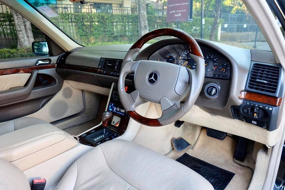 Mercedes-Benz S-Class W140 S280 ปี 1996 สีดำ (รูปที่ 10)