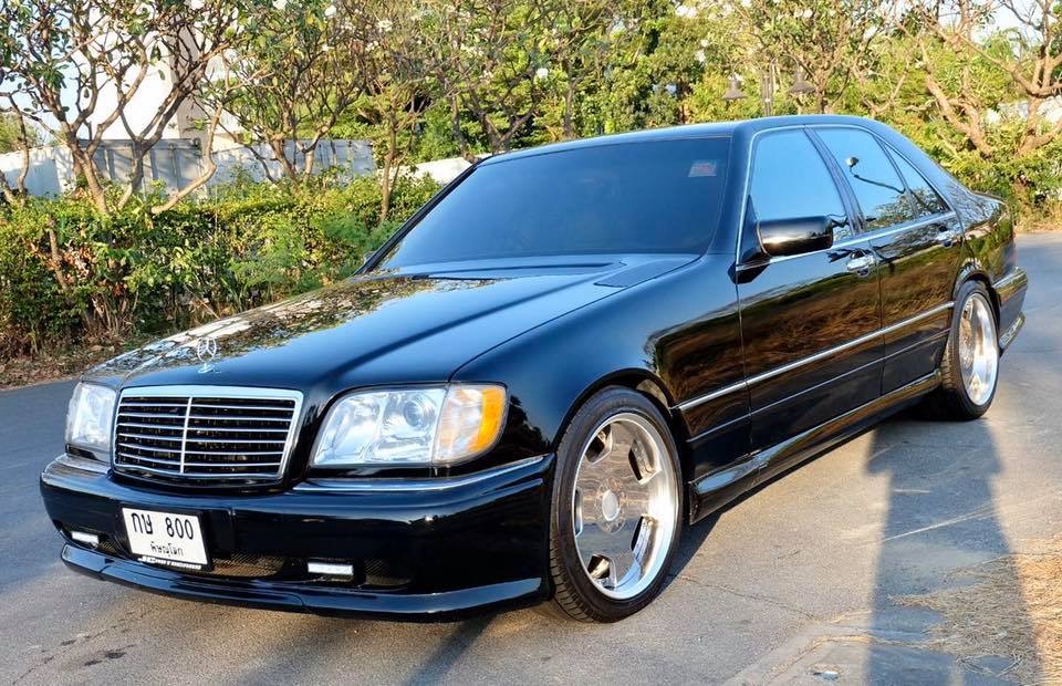 Mercedes-Benz S-Class W140 S280 ปี 1996 สีดำ (รูปที่ 3)