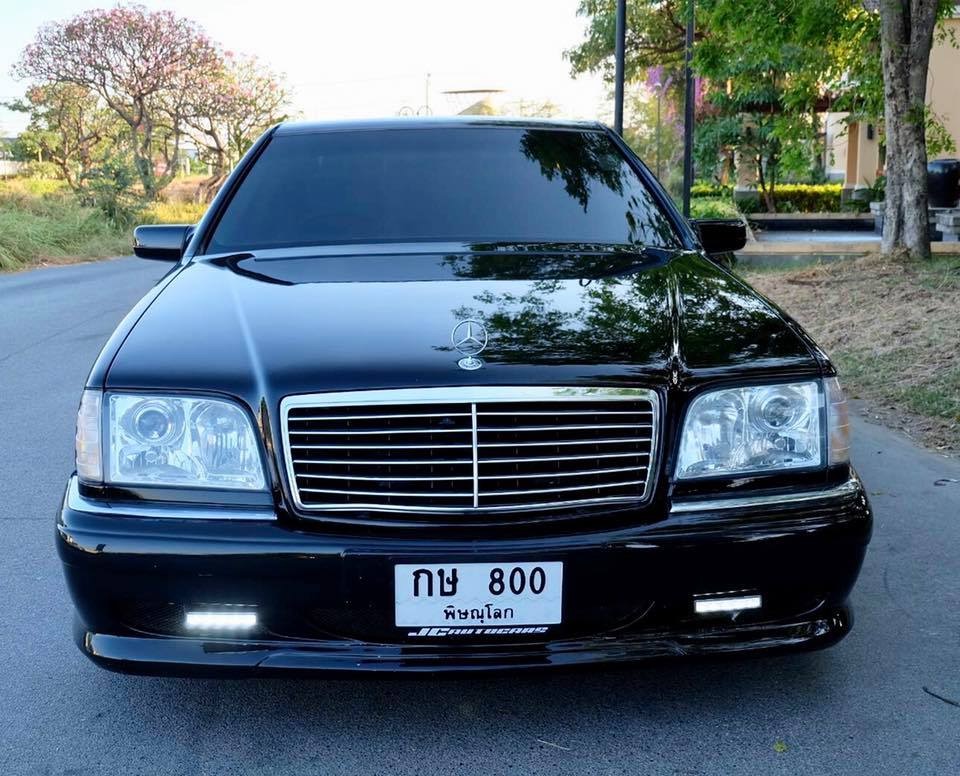 Mercedes-Benz S-Class W140 S280 ปี 1996 สีดำ (รูปที่ 2)