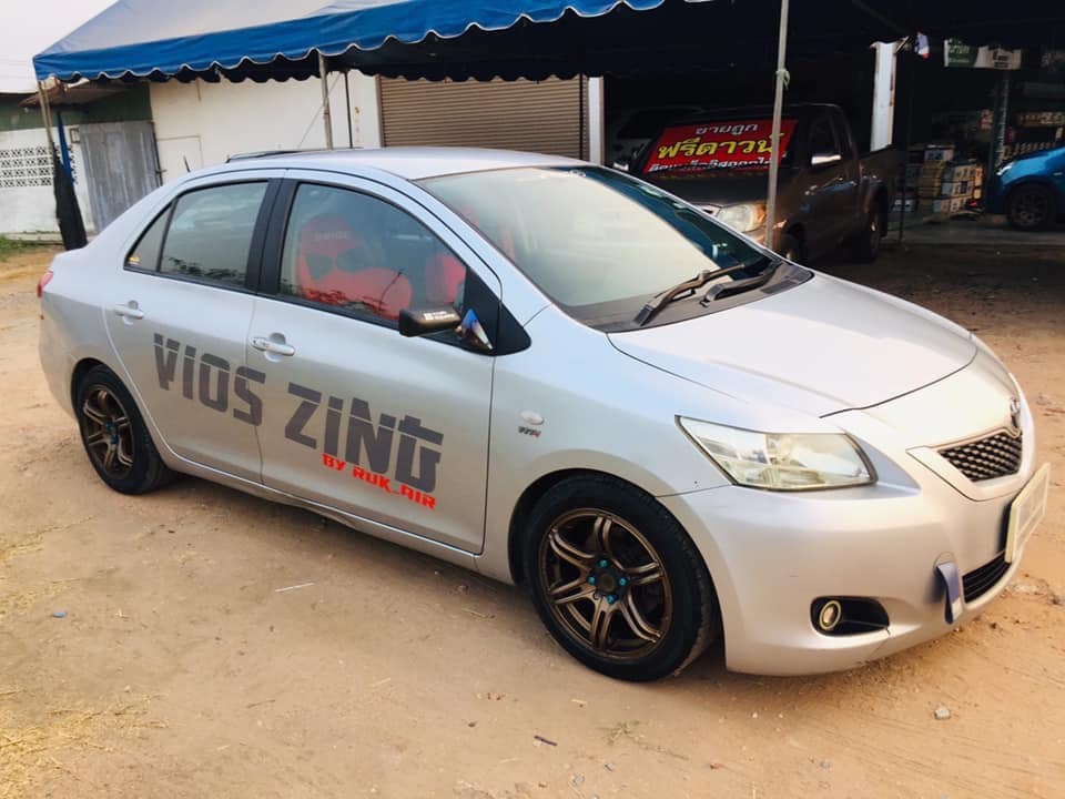 Toyota Vios ปี 2008 สีเงิน (รูปที่ 6)