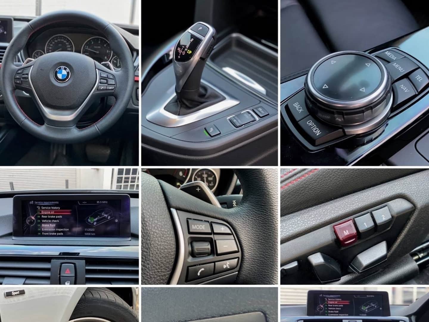 BMW 3 Series F34 320d ปี 2015 สีเงิน (รูปที่ 9)