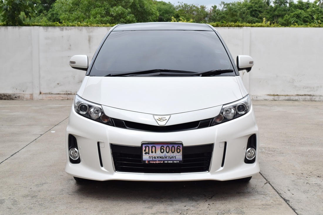 Toyota Estima ปี 2012 สีขาว (รูปที่ 2)