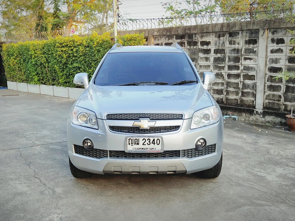 Chevrolet Captiva ไมเนอร์เชนจ์1 ปี 2010 สีเงิน