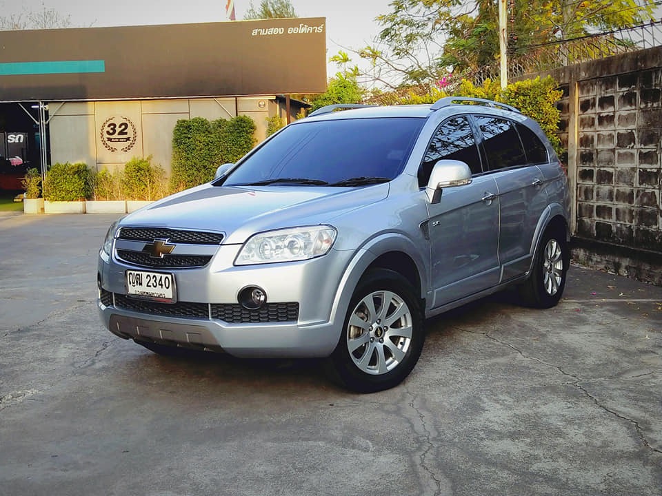 Chevrolet Captiva ไมเนอร์เชนจ์1 ปี 2010 สีเงิน