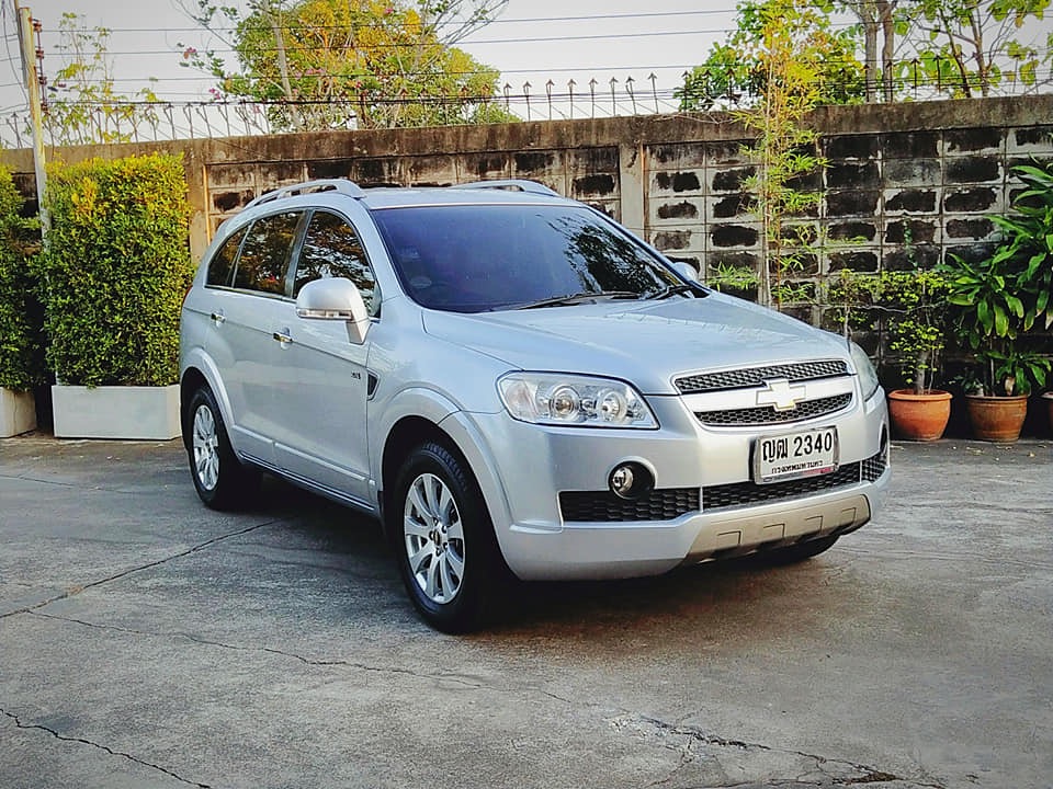 Chevrolet Captiva ไมเนอร์เชนจ์1 ปี 2010 สีเงิน