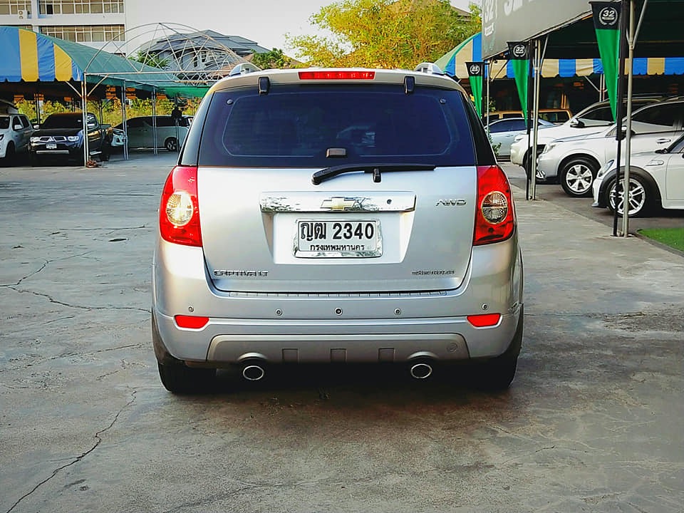 Chevrolet Captiva ไมเนอร์เชนจ์1 ปี 2010 สีเงิน