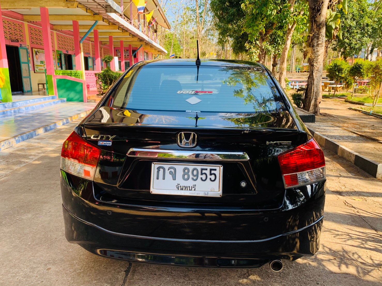 Honda City ปี 2010 สีดำ (รูปที่ 6)
