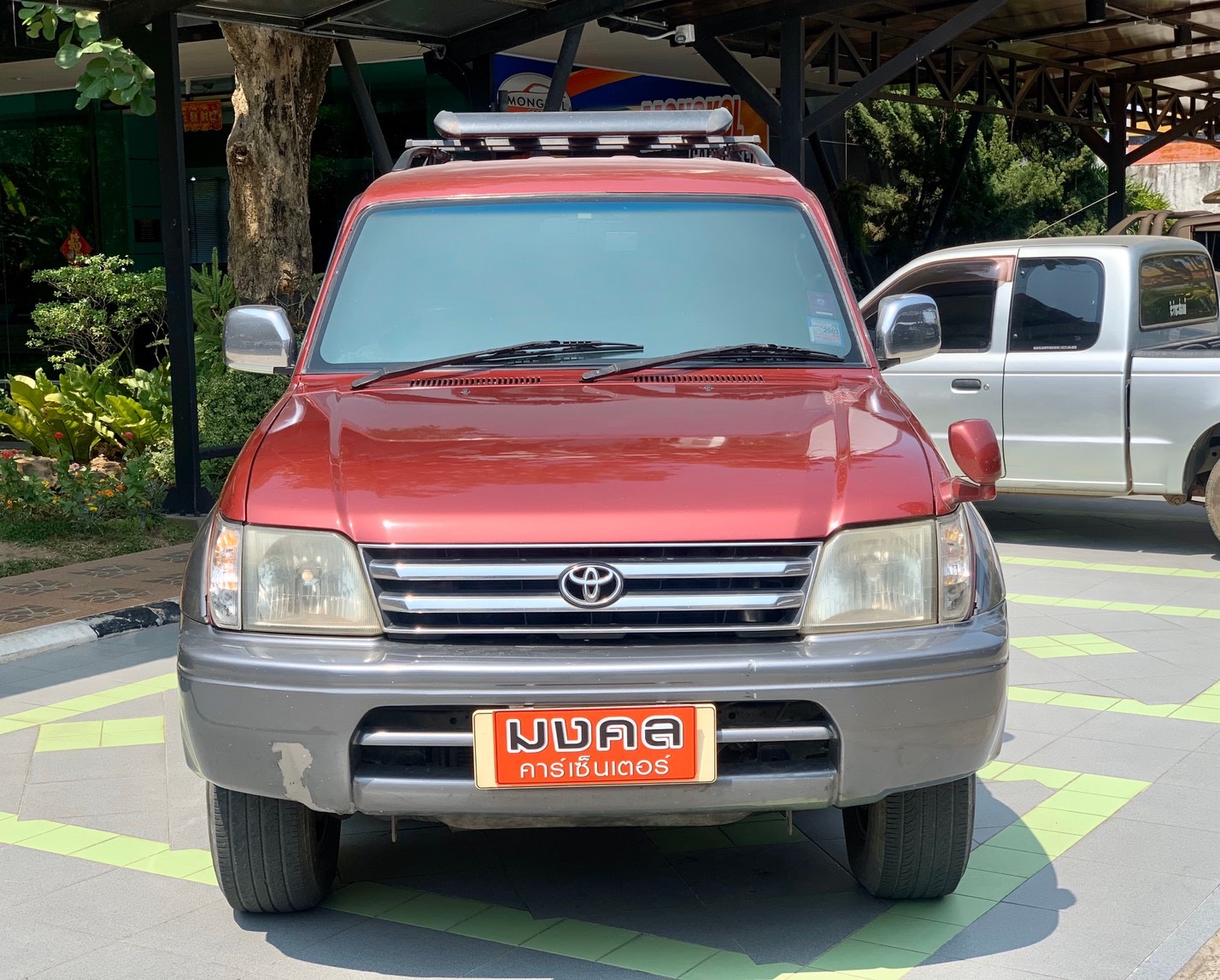Toyota Land Cruiser Prado J90 ปี 1997 สีแดง (รูปที่ 3)
