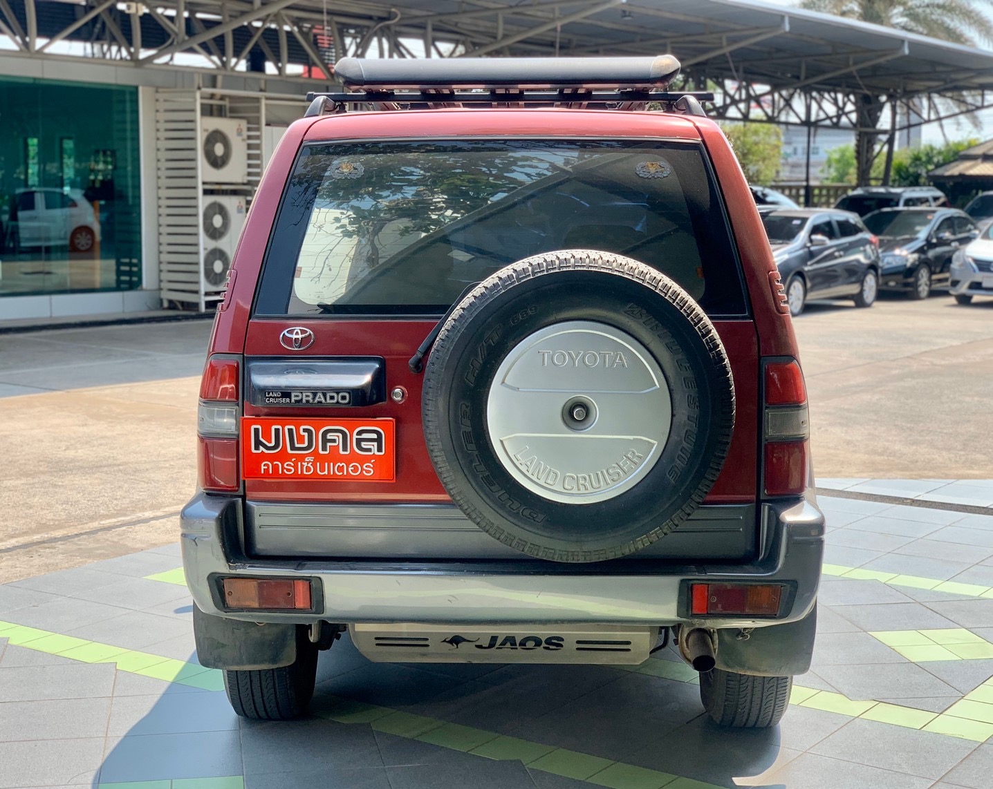 Toyota Land Cruiser Prado J90 ปี 1997 สีแดง (รูปที่ 5)