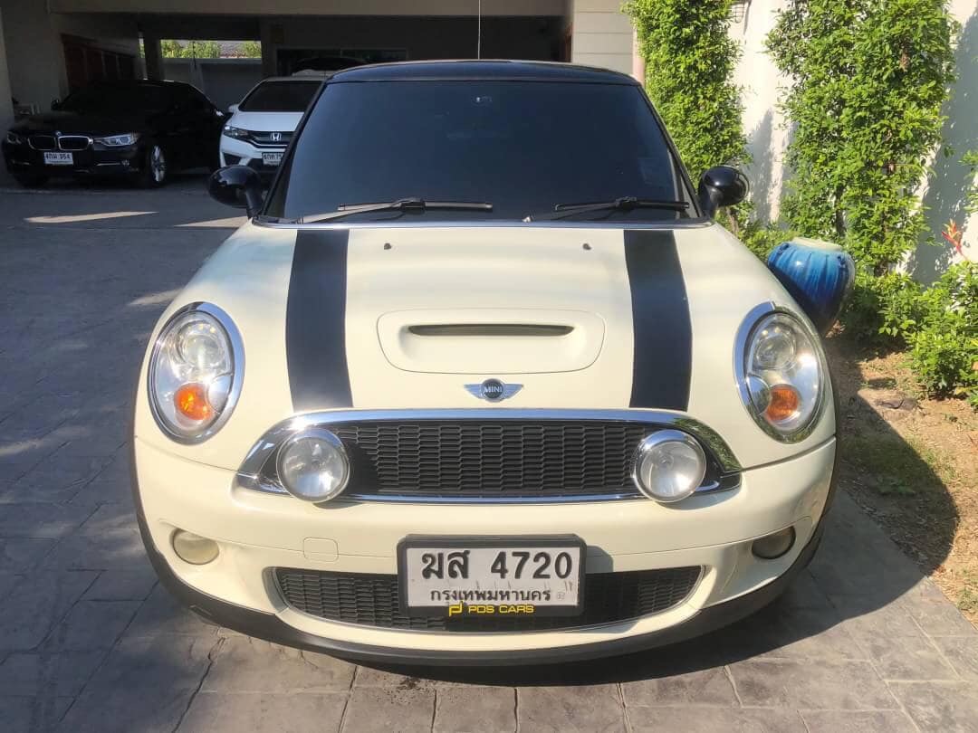 Mini Hatch (Cooper) Gen2 R56 ปี 2008 สีขาว (รูปที่ 2)