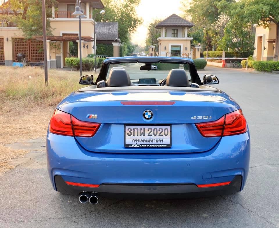 BMW 4 Series F33 430i ปี 2017 สีน้ำเงิน (รูปที่ 9)