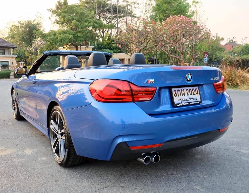 BMW 4 Series F33 430i ปี 2017 สีน้ำเงิน (รูปที่ 8)