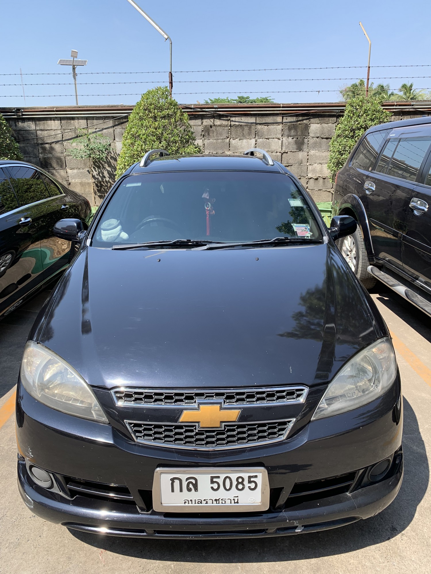 Chevrolet Optra Estate ปี 2008 สีดำ เบนซิน+CNG (ติดตั้งจากศูนย์) เครื่อง 1,600 CC