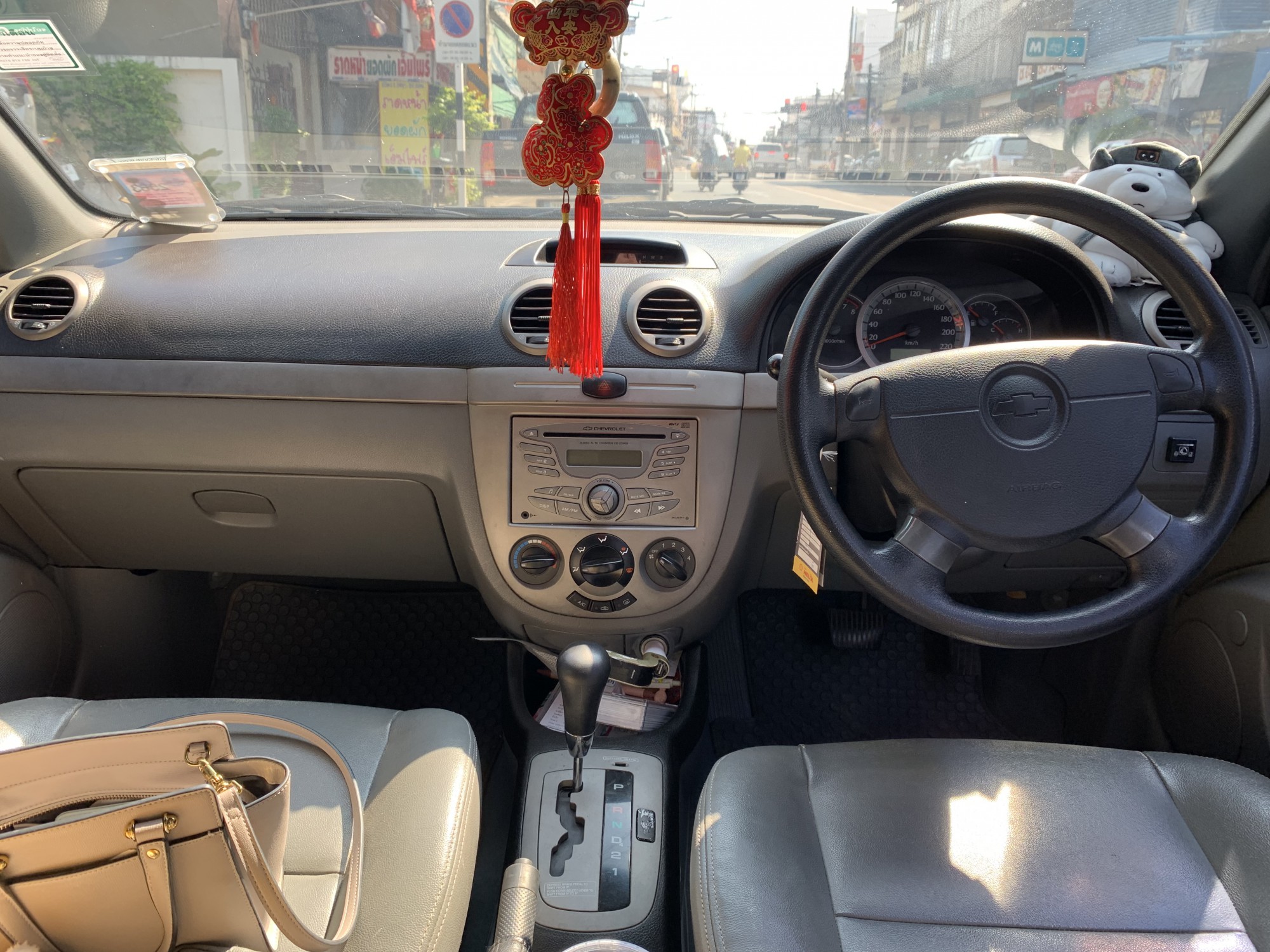 Chevrolet Optra Estate ปี 2008 สีดำ เบนซิน+CNG (ติดตั้งจากศูนย์) เครื่อง 1,600 CC (รูปที่ 2)