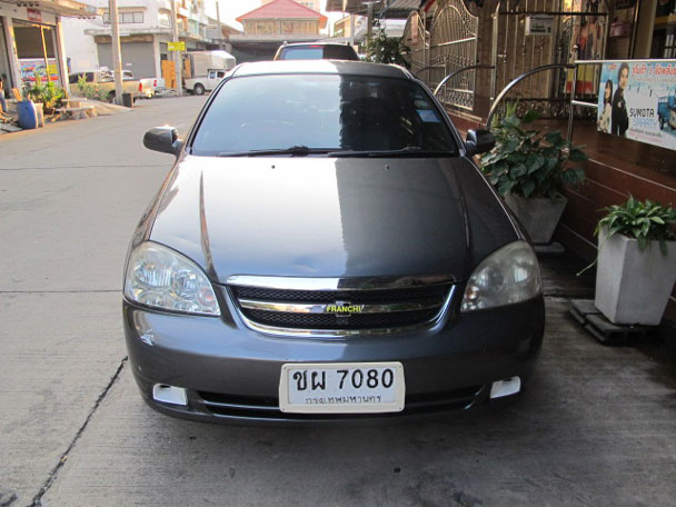Chevrolet Optra ปี 2007 สีเทา (รูปที่ 2)