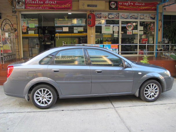 Chevrolet Optra ปี 2007 สีเทา (รูปที่ 3)