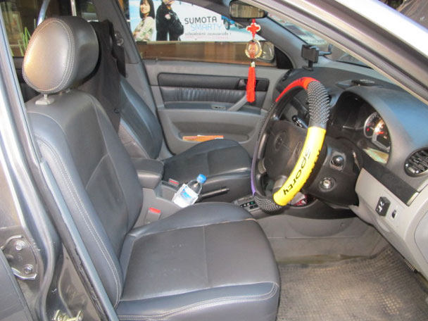 Chevrolet Optra ปี 2007 สีเทา (รูปที่ 10)