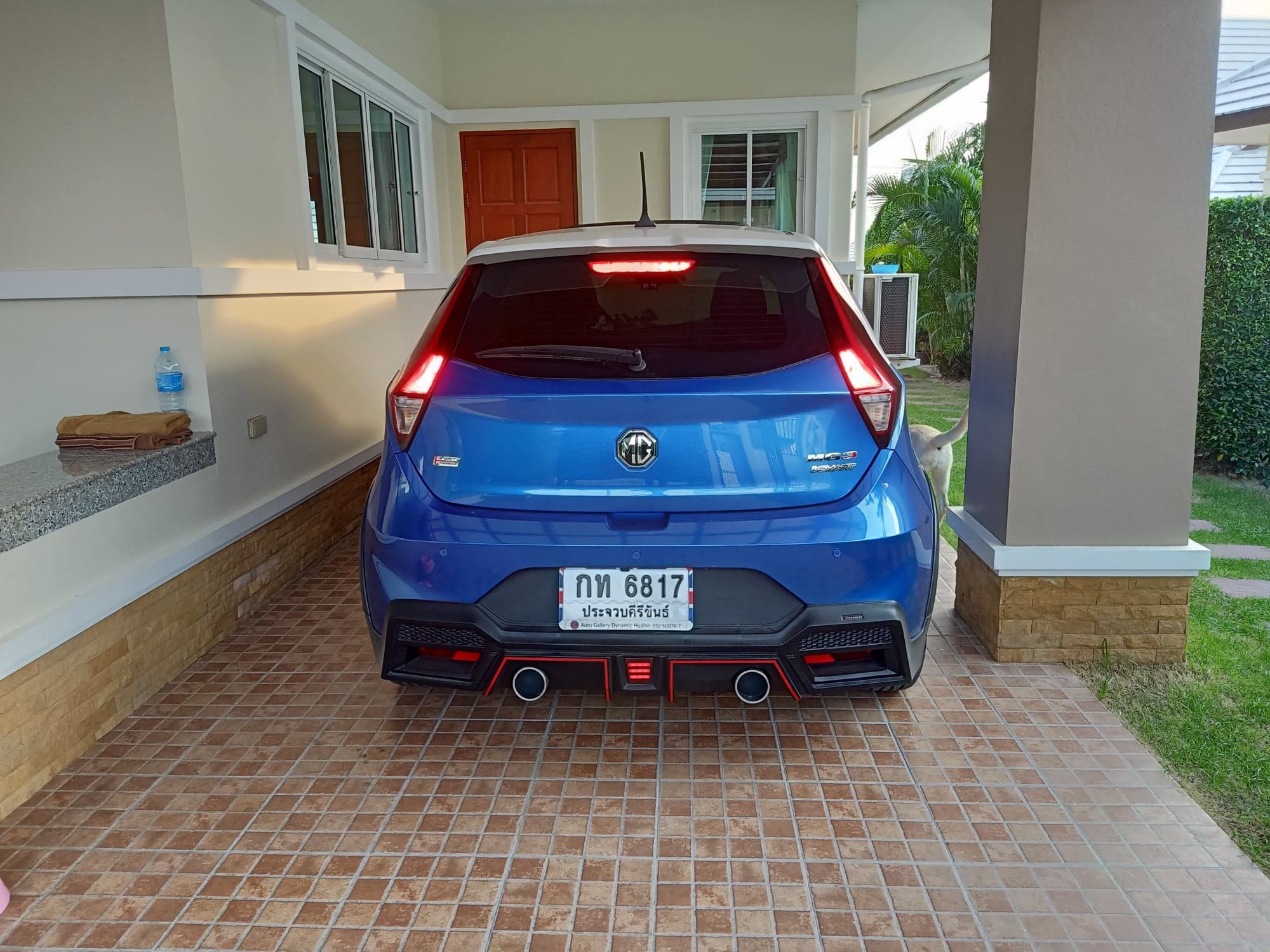 MG3 ไมเนอร์เชนจ์ ปี 2019 สีฟ้า