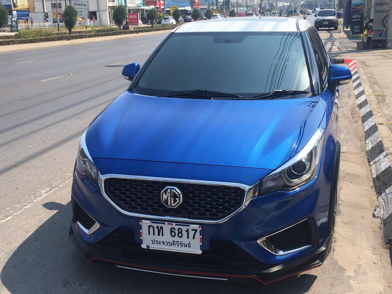 MG3 ไมเนอร์เชนจ์ ปี 2019 สีฟ้า
