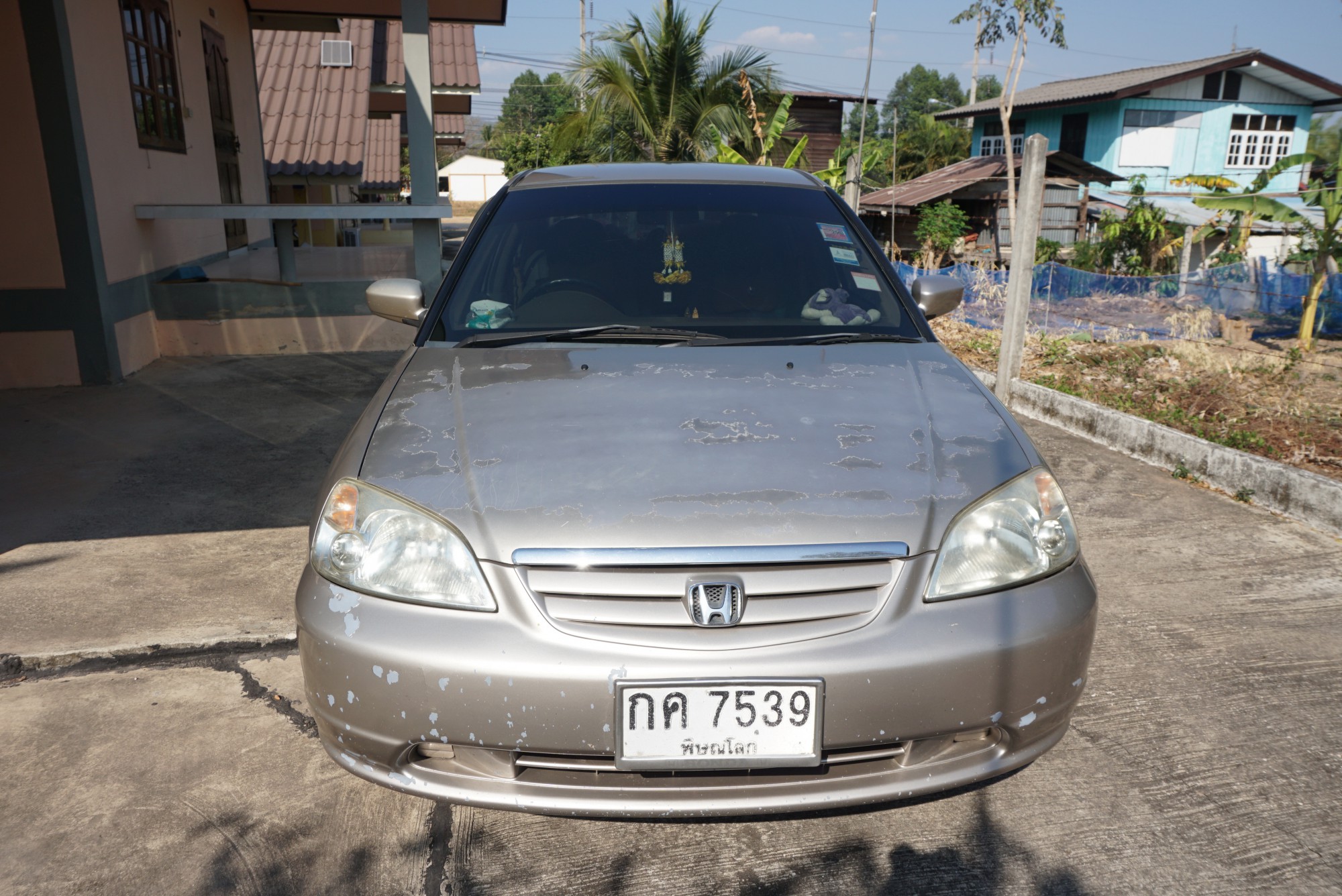 Honda Civic ES (Dimension) ปี 2001 สีทอง