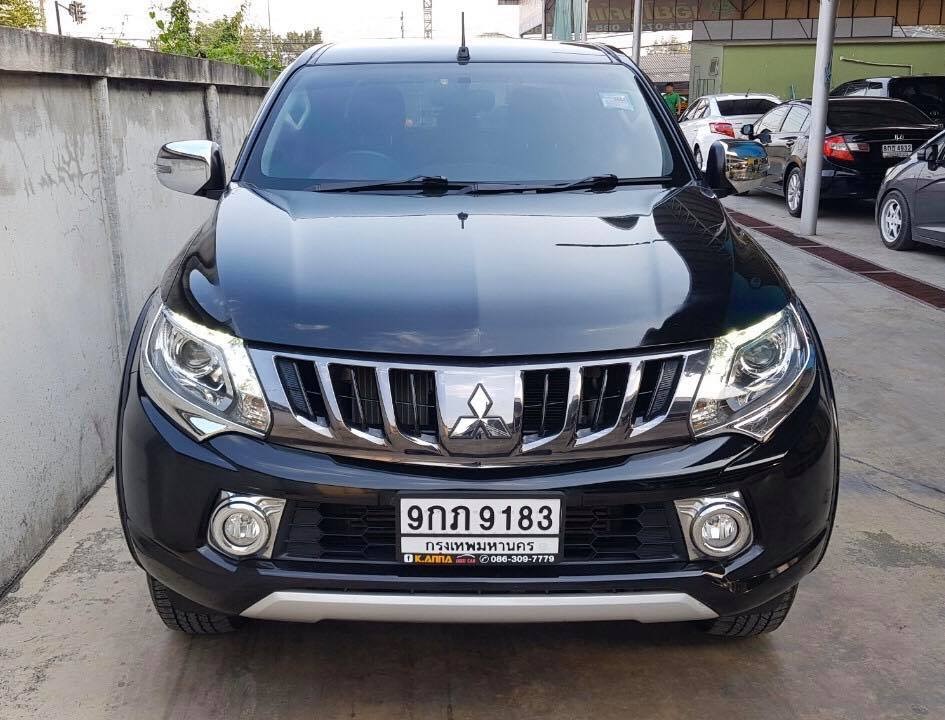 Mitsubishi Triton Double cab ปี 2014 สีดำ (รูปที่ 3)