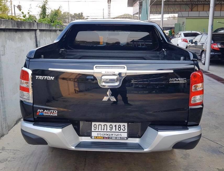Mitsubishi Triton Double cab ปี 2014 สีดำ (รูปที่ 4)