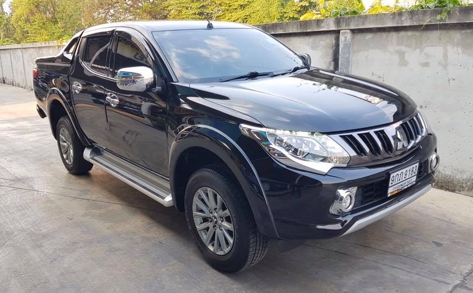 Mitsubishi Triton Double cab ปี 2014 สีดำ