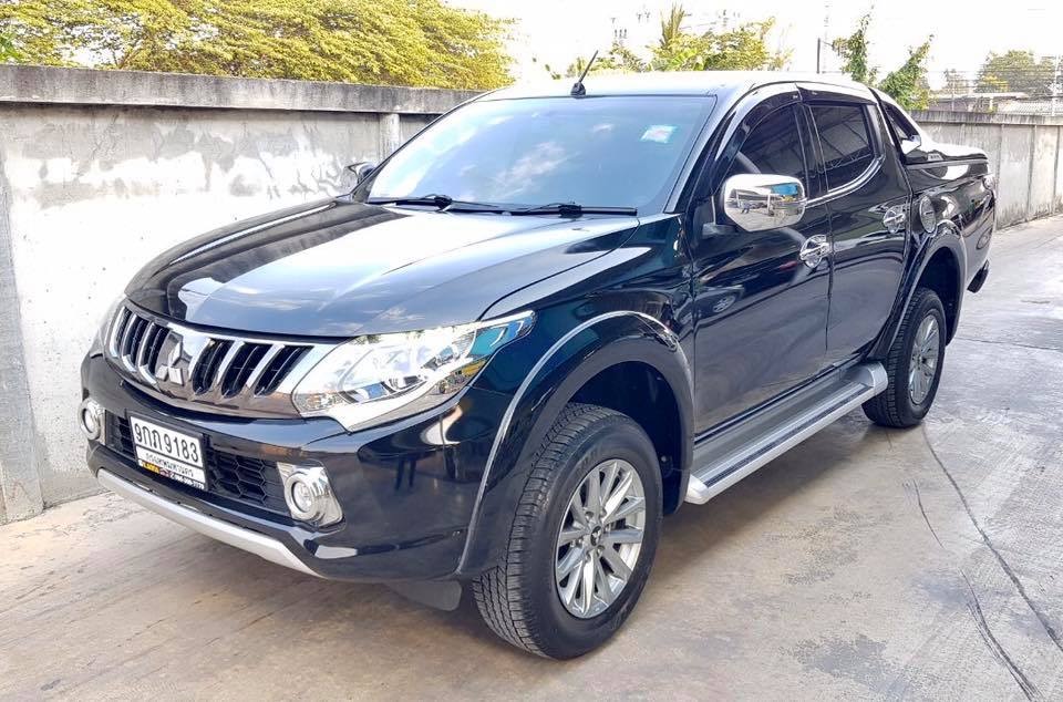 Mitsubishi Triton Double cab ปี 2014 สีดำ (รูปที่ 6)