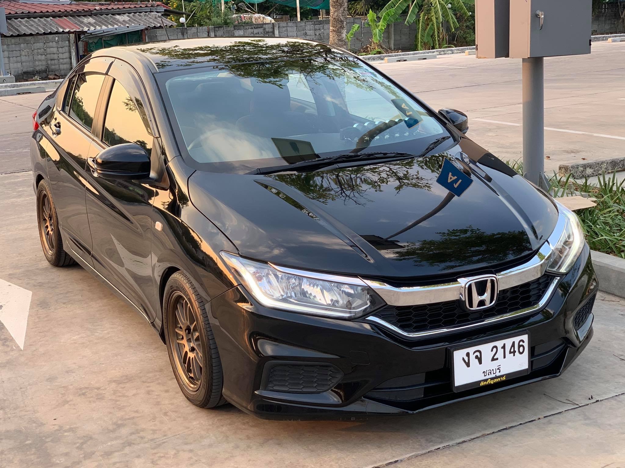 Honda City ปี 2017 สีดำ (รูปที่ 9)
