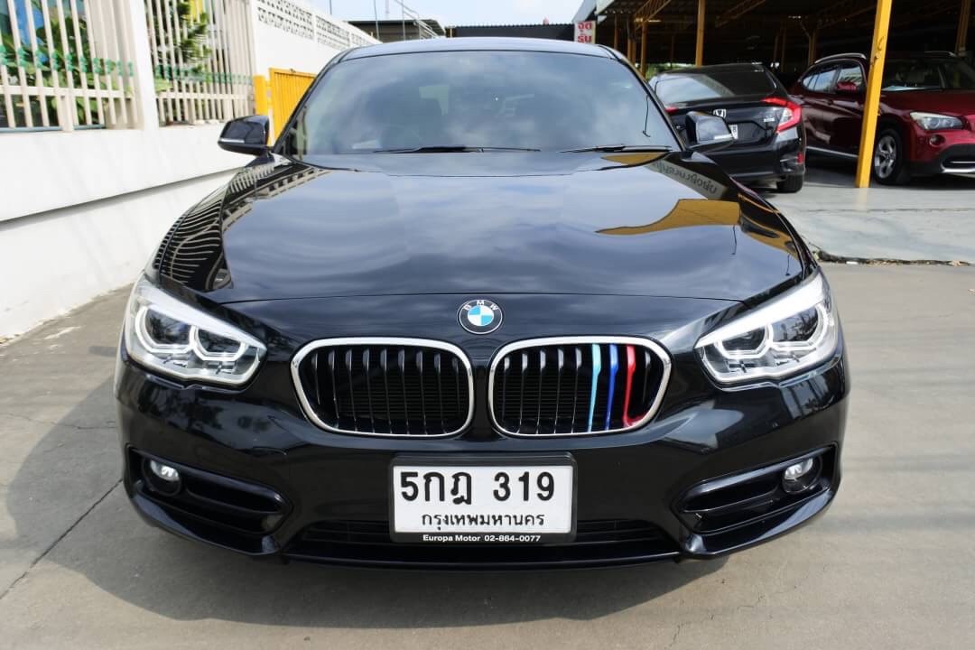 BMW 1 Series F20 118i ปี 2016 สีดำ (รูปที่ 2)