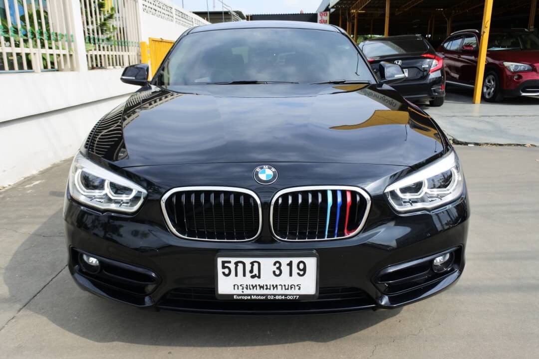 BMW 1 Series F20 118i ปี 2016 สีดำ