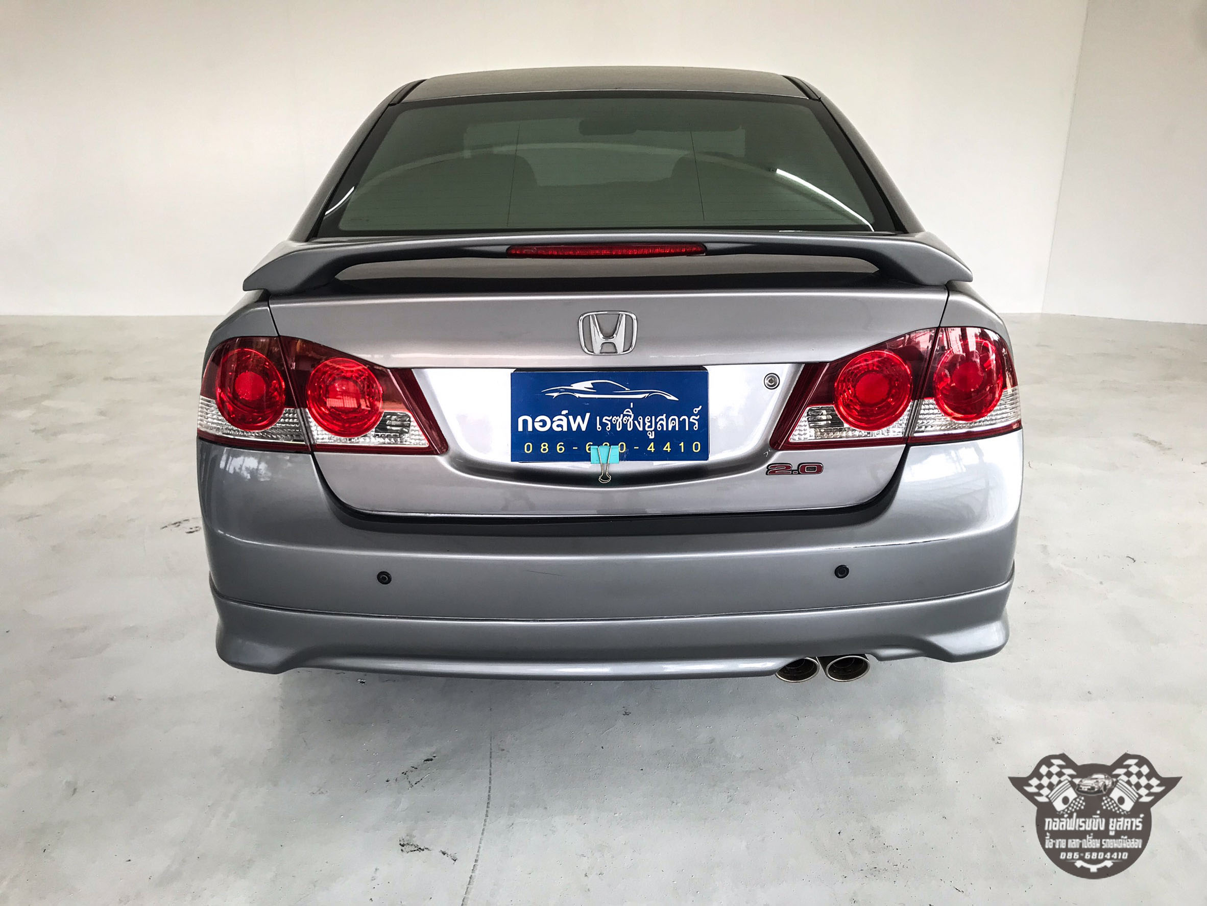 Honda Civic FD ปี 2007 สีเทา (รูปที่ 2)