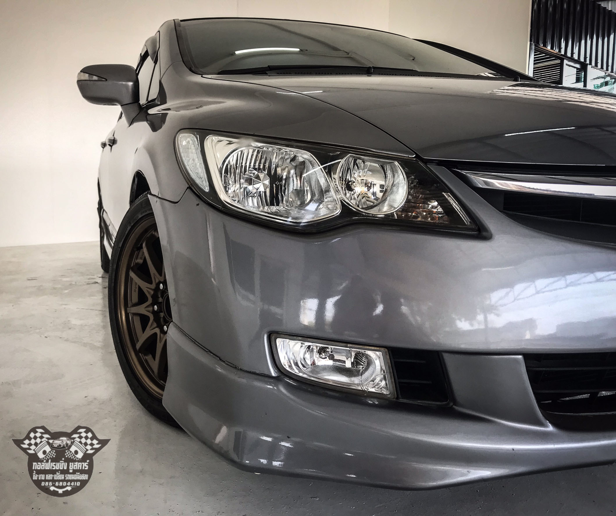 Honda Civic FD ปี 2007 สีเทา (รูปที่ 5)