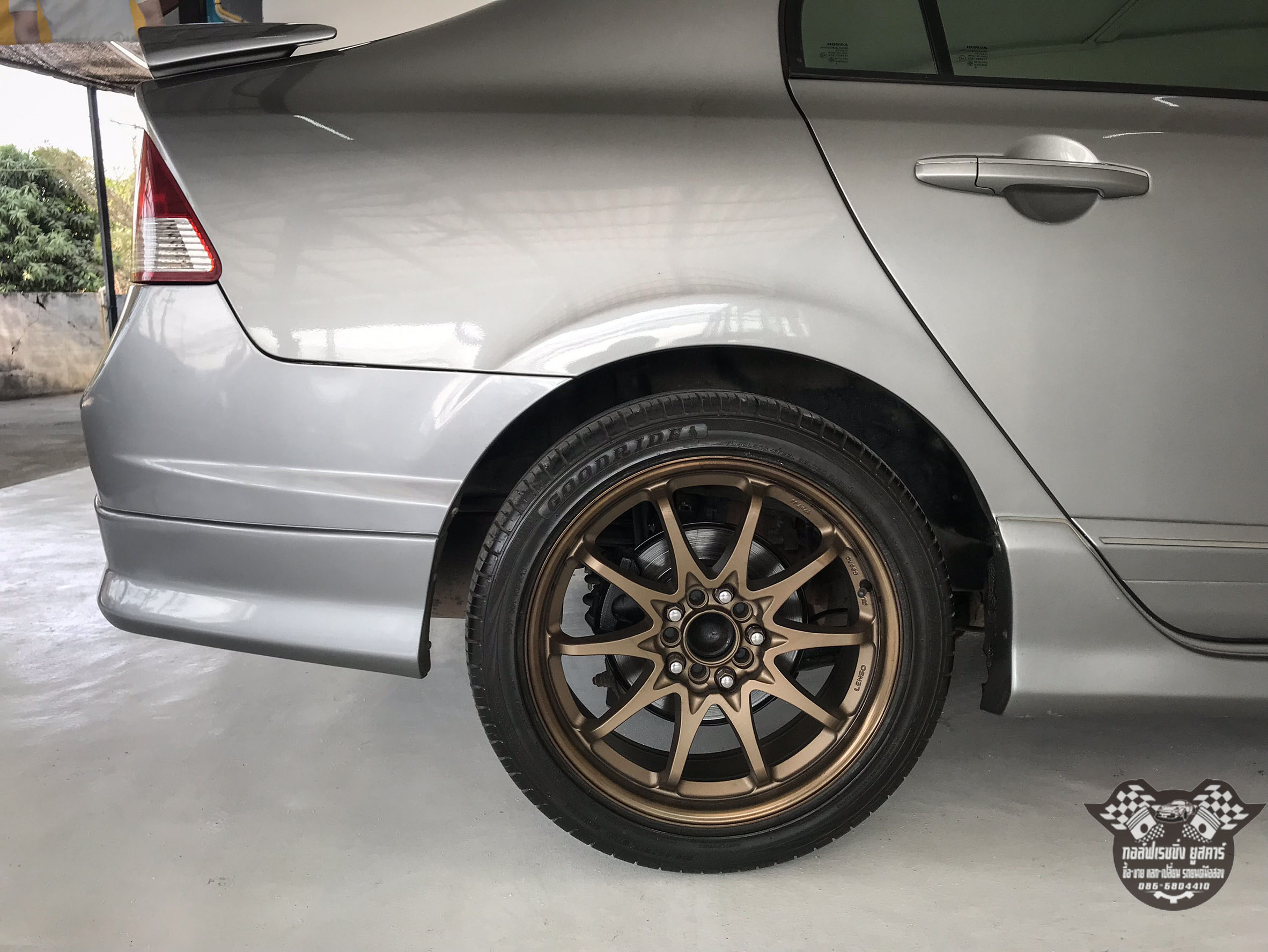 Honda Civic FD ปี 2007 สีเทา (รูปที่ 7)