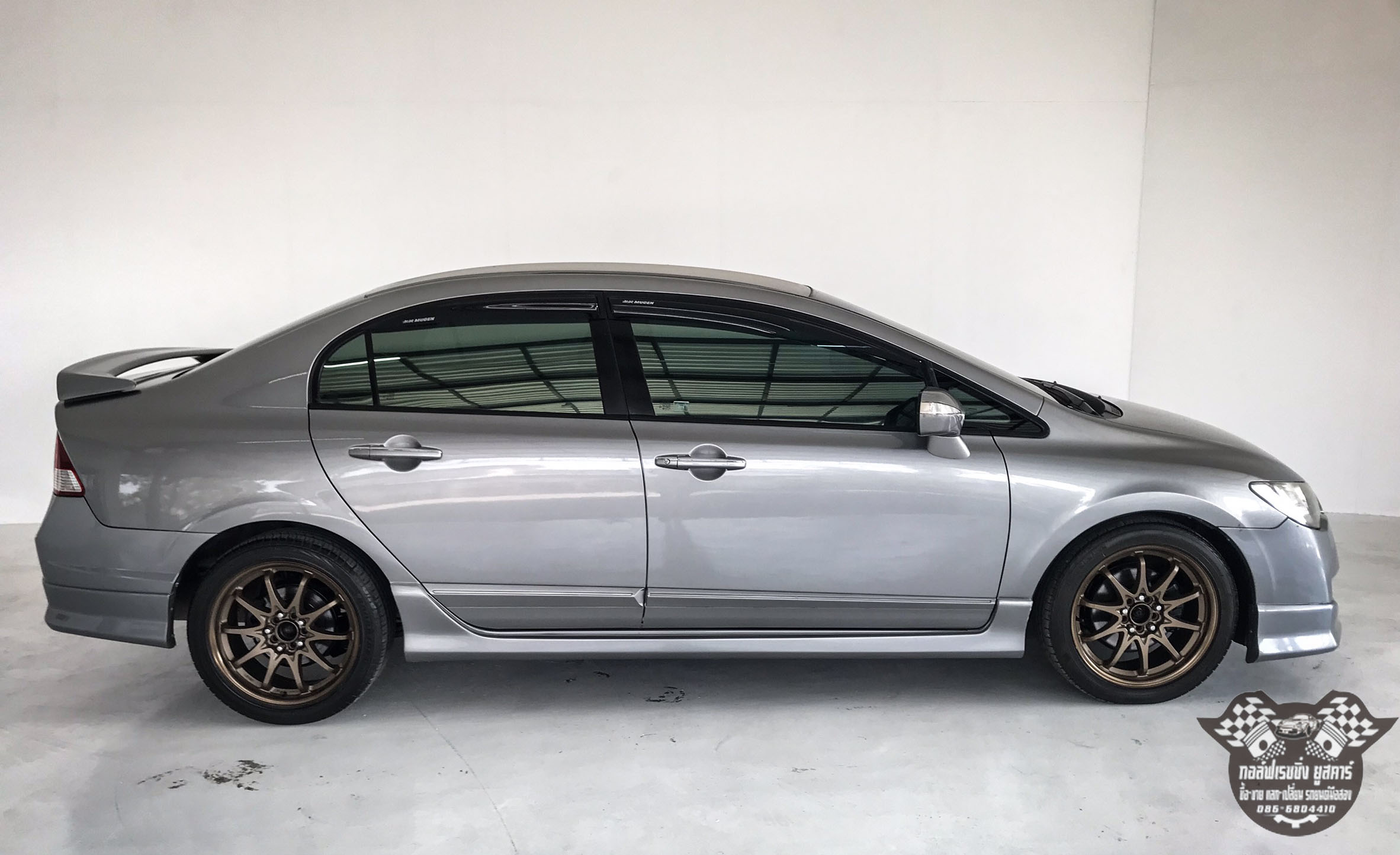Honda Civic FD ปี 2007 สีเทา (รูปที่ 6)