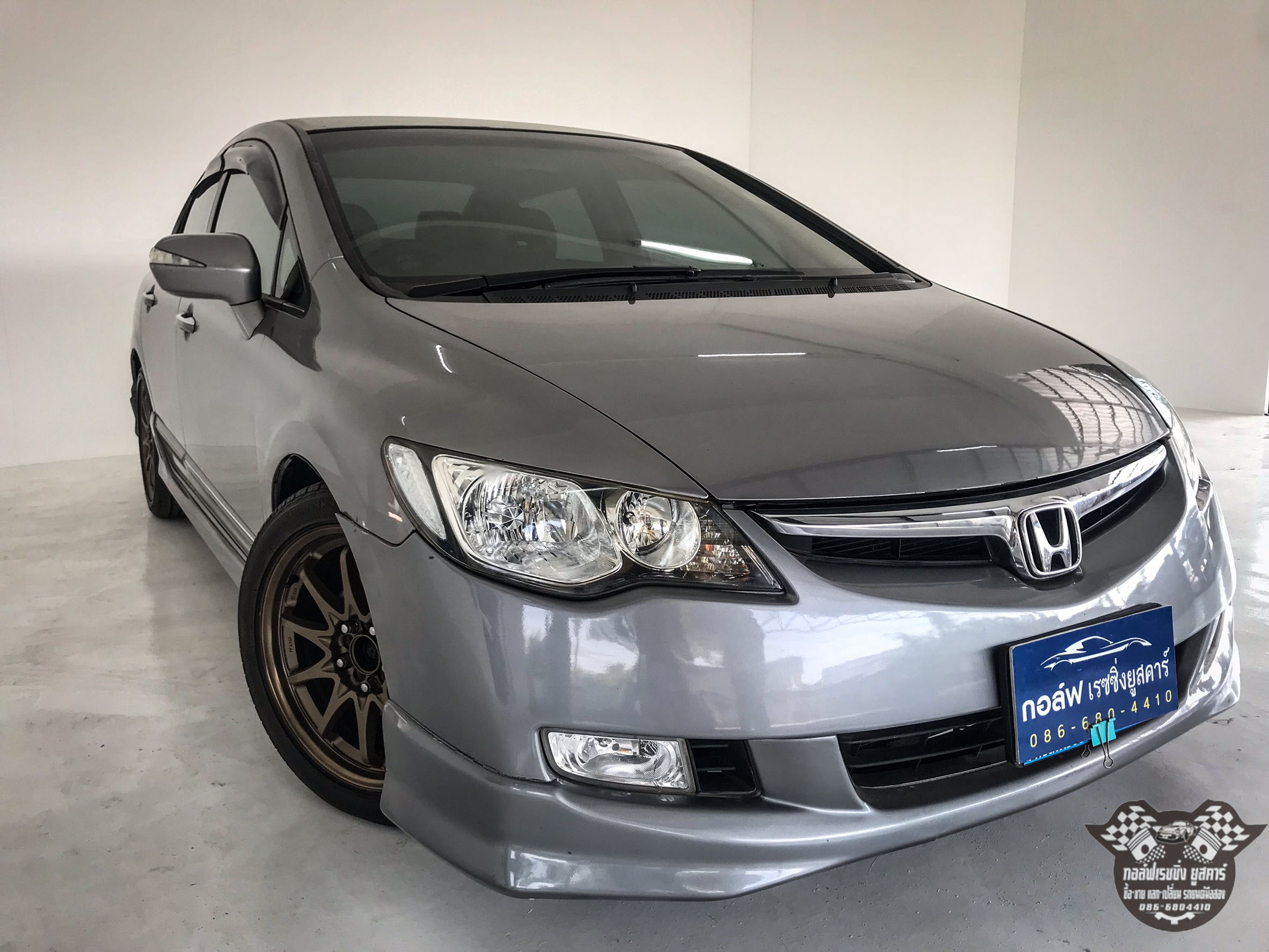 Honda Civic FD ปี 2007 สีเทา (รูปที่ 4)